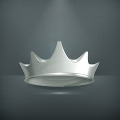 Silver crown