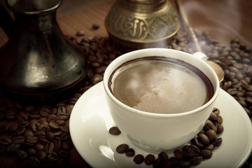 fresh coffee
