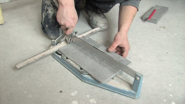renovation ceramic tile laying