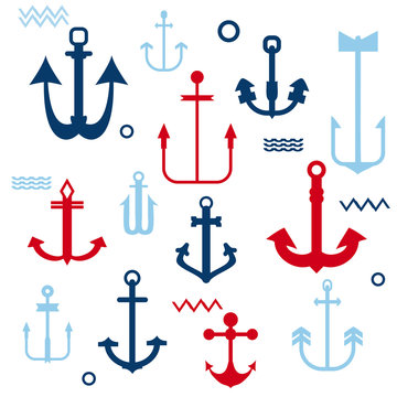 Various Anchor Collection - for your logo, design, scrapbook