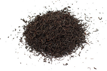 Black tea loose dried leaves