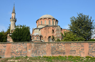 Fototapeta na wymiar Starożytny Kościół Chora w Stambule