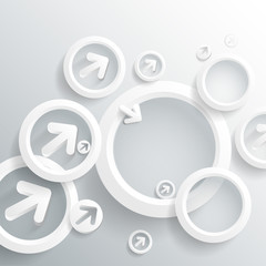 Abstract background, 3D Geometric shapes