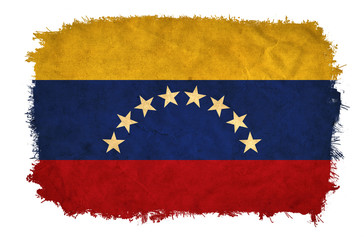 Venezuela grunge flag