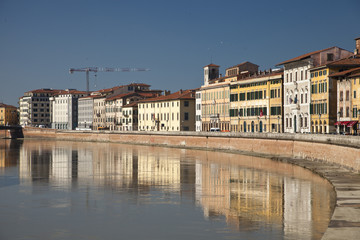 Fototapeta premium Pisa, lungarno