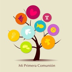 MI PRIMERA COMUNION