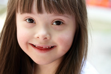 Portrait of beautiful young girl