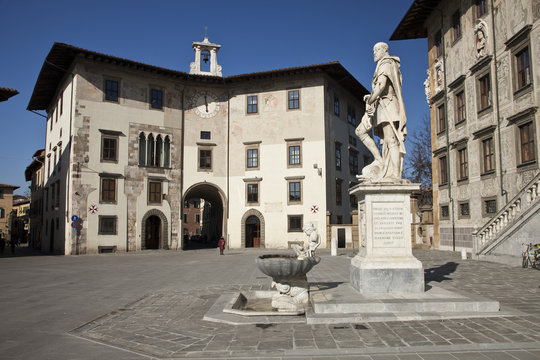 Pisa, piazza dei cavalieri
