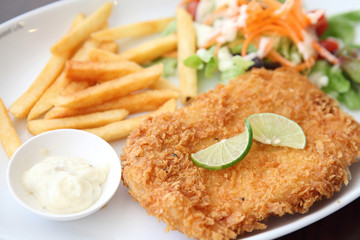 Fish and chips