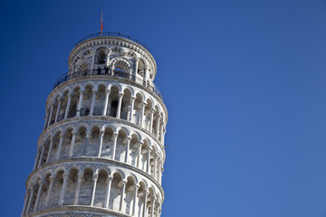 Fototapeta na wymiar Pisa, Krzywa Wieża, szczegół