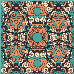 Seamless wallpaper pattern, red