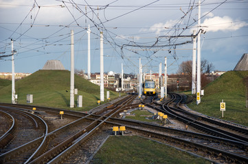 Fototapeta na wymiar Rail Line