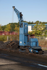 Fototapeta na wymiar Stacja Koparka Coal Wernigerode