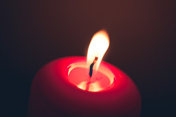 candle fire