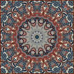 Abstract ornamental pattern. Ethnic design