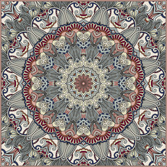 Ornamental pattern background. Ethnic design