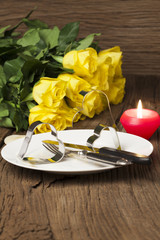 Romantisches Arrangement