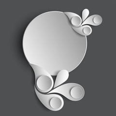 Paper vector background