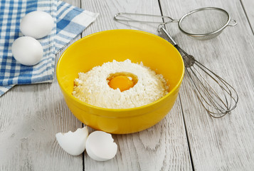 Ingredients for the dough