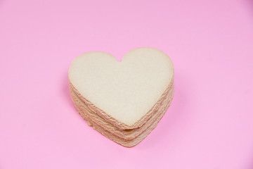 Valentine heart cookie