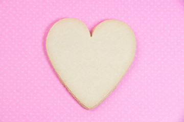 Valentine heart cookie