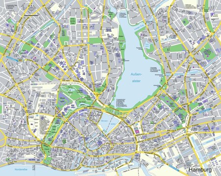 Citymap Hamburg
