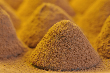 Praline composition - Chocolate truffle