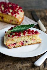 Brioche with currants