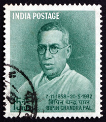 Postage stamp India 1958 Bipin Chandra Pal