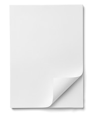 stack of papers with curl documents office business