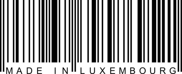 Barcode - Made in Luxembourg