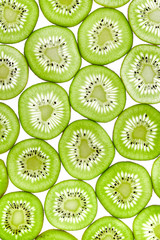 Fototapeta premium slices of kiwi