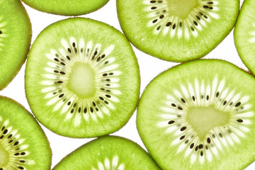 Fototapeta premium slices of kiwi