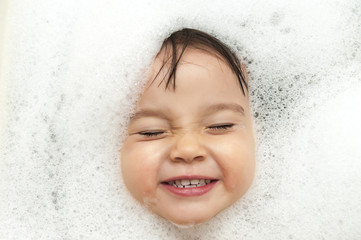 Bubble bath time