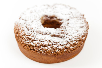 Ring Cake with Icing Sugar