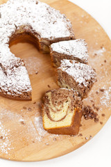 Ring Cake with Icing Sugar