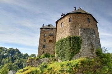 Fototapeta na wymiar Zamek w Belgii