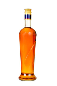 cognac  bottle.