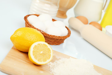 Different products to make bread