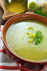 Zuppa di porri - Leek soup
