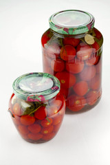 Marinated tomatoes homemade