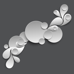 Paper vector background