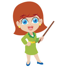 funny cartoon teacher