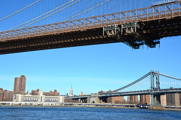 Ponte di Brooklyn e di Manhattan