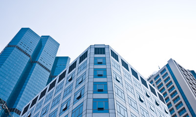 Obraz premium High rise buildings in CBD area
