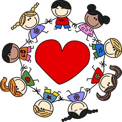 love freedom diversity valentines day