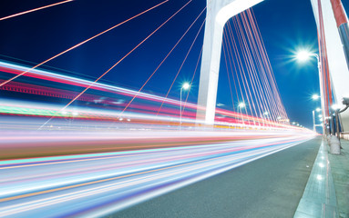 light trails