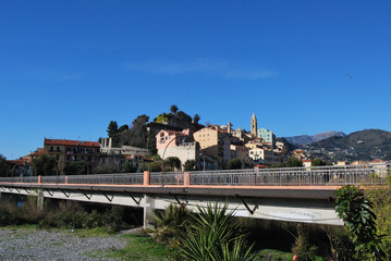 Obraz premium Ventimiglia, Liguria, Italia