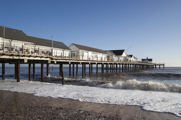Fototapeta na wymiar Southwold Pier, Suffolk, England