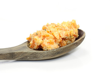 purée de carottes